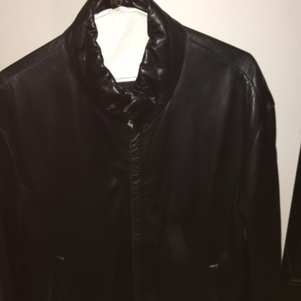Leather jacket